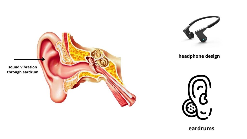 the working module of bone conduction headphones 