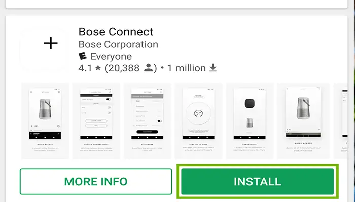 image for bose connect app
