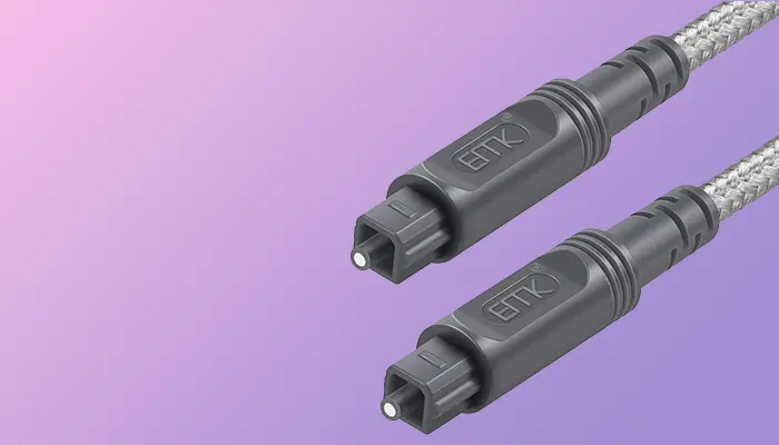 EMK Digital Optical Audio Cable Toslink Cable