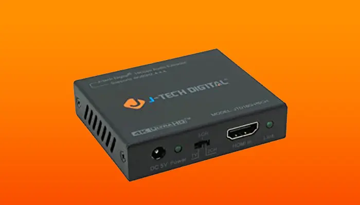 J-Tech Digital 4K 60HZ HDMI Audio Extractor